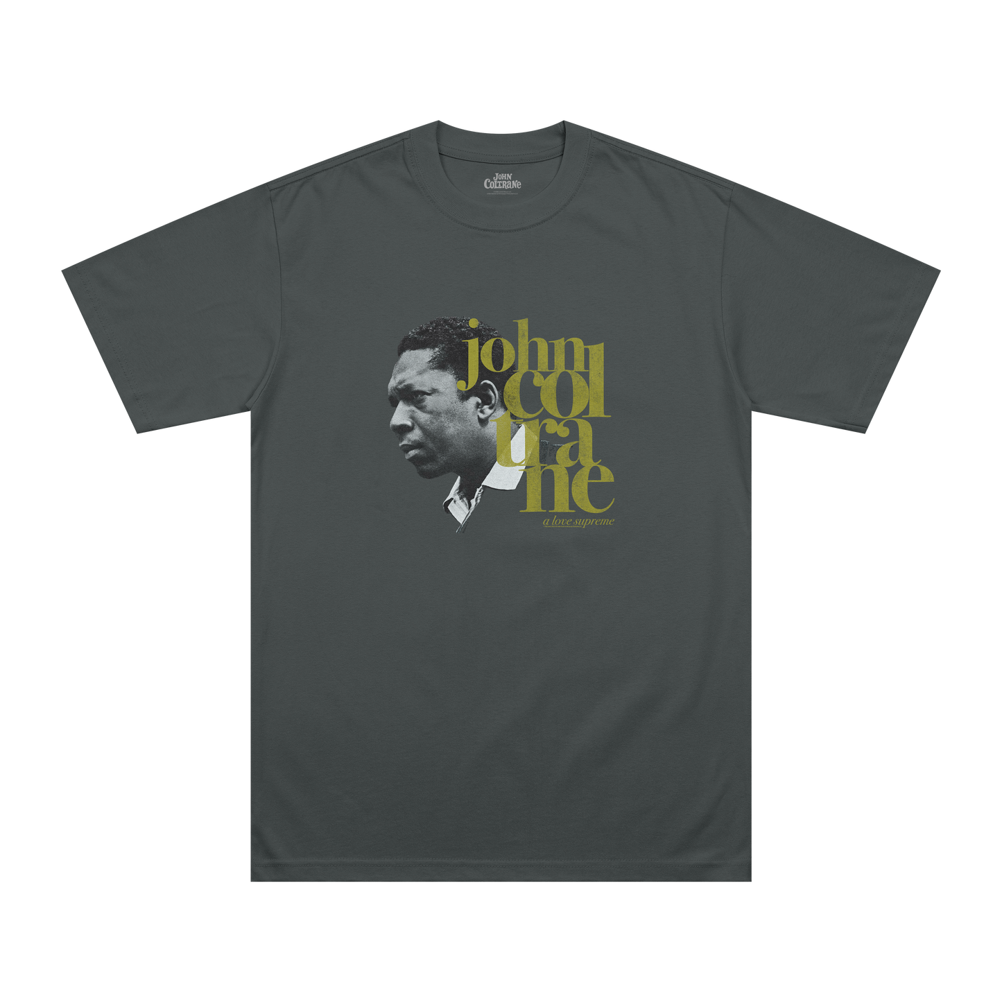 A Love Supreme Yellow Text T-Shirt
