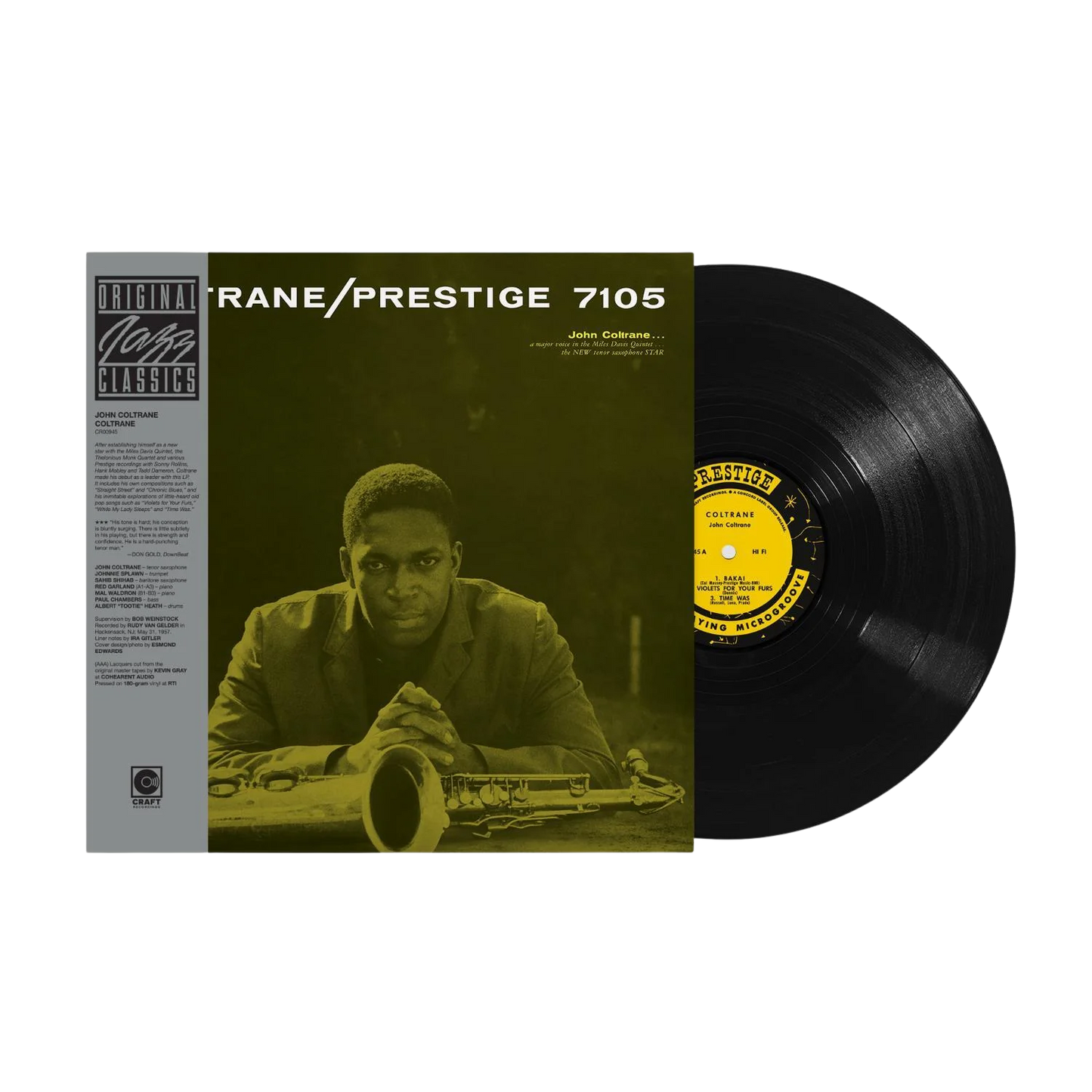 Coltrane Original Jazz Classics Series 180g LP