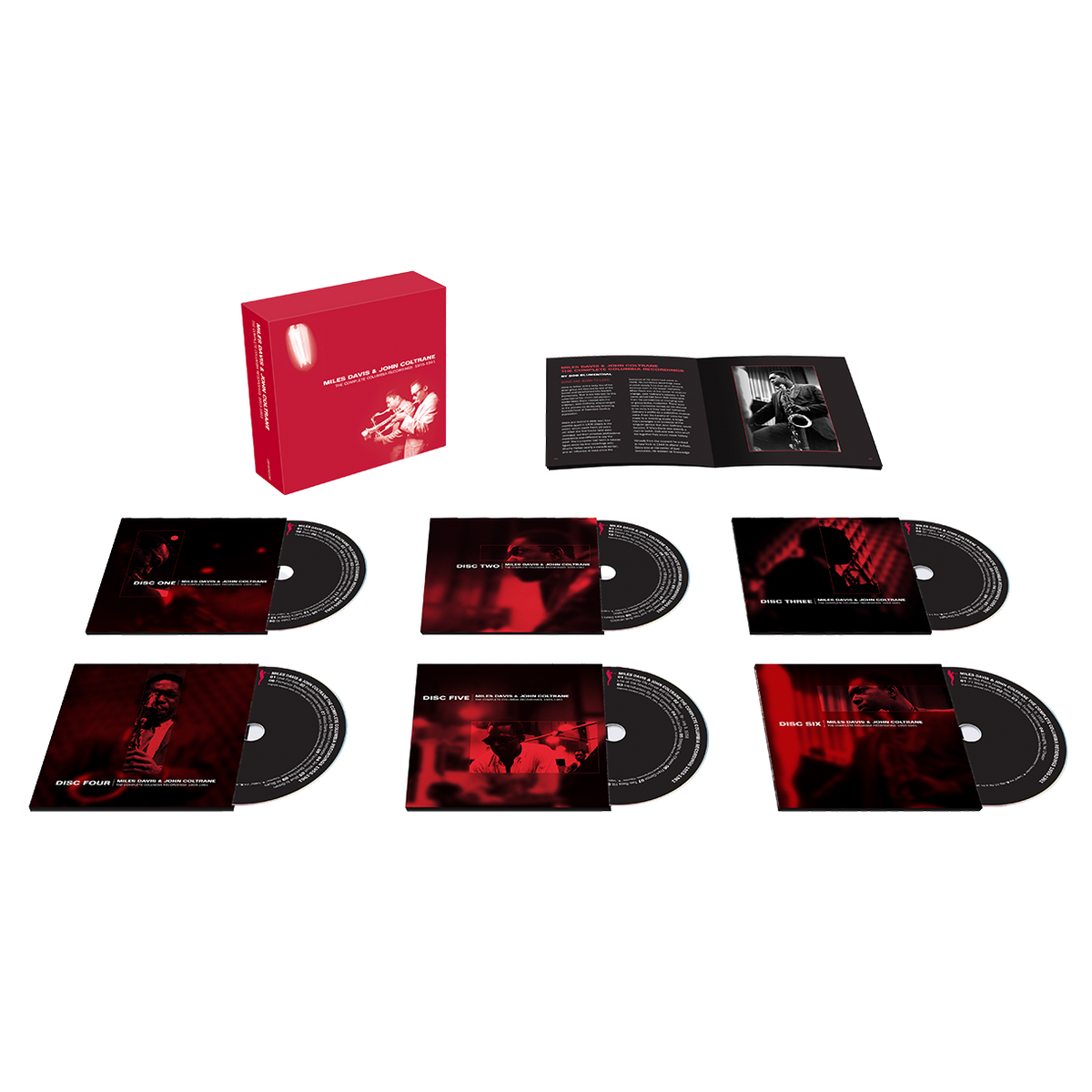 The Complete Miles Davis & John Coltrane : 6CD Box Set