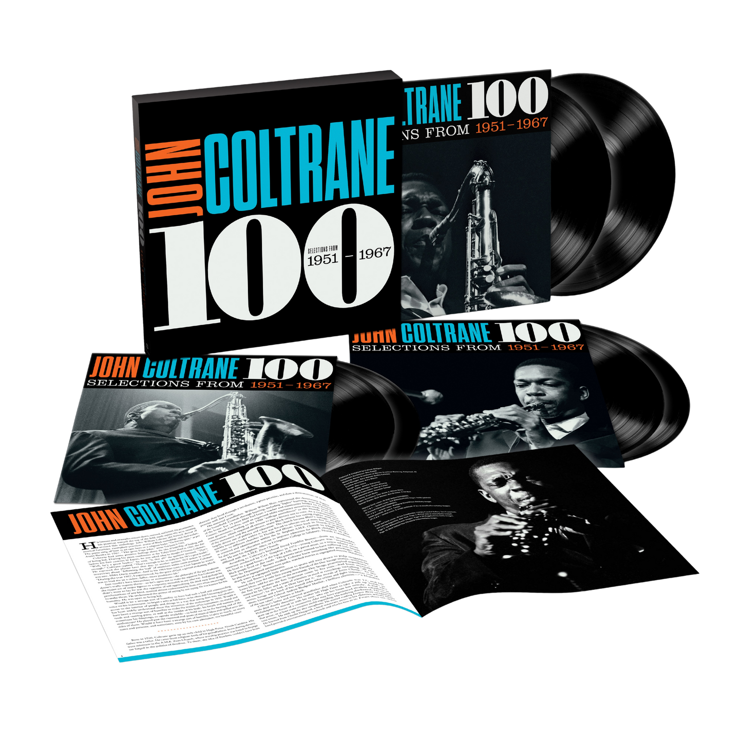 Coltrane 100 - Selections from 1951-1967: Vinyl 6LP Box